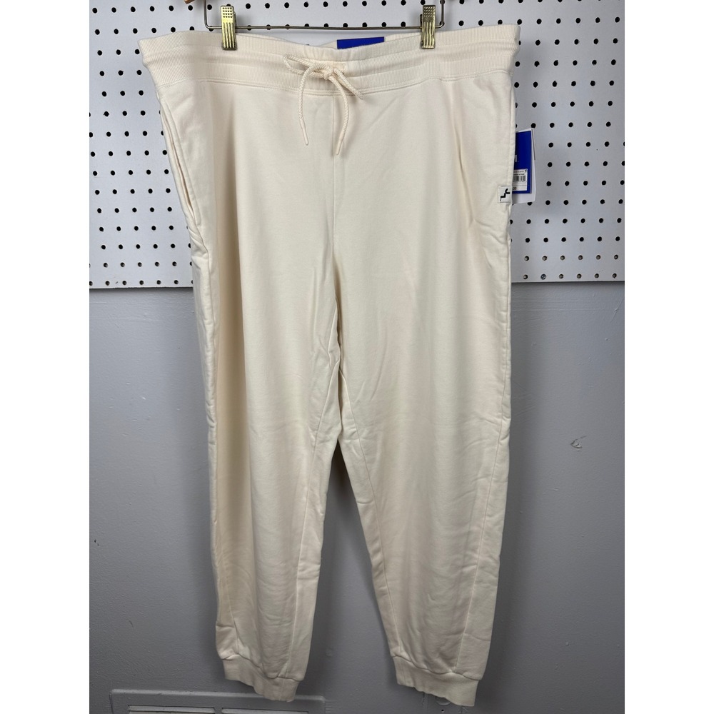 JoyLab Jet Stream Cream Mid-Rise Joggers XXL Regular Length NWT